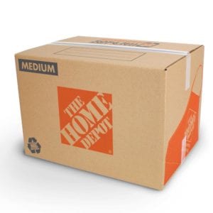 Moving Box From Home Depot