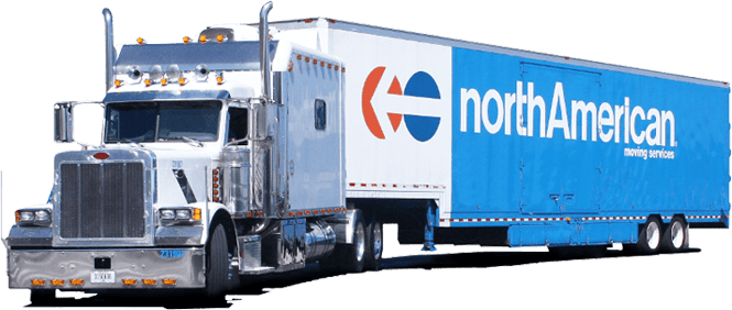 North American Van Lines Moving Truck
