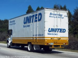 United Van Lines Moving Truck
